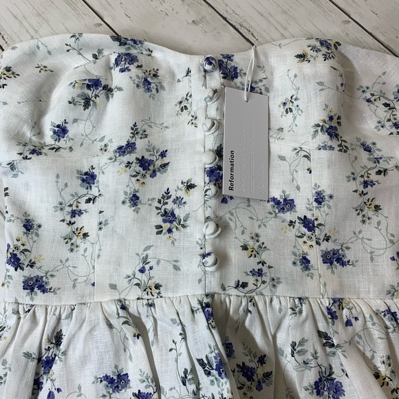 Dakota top Madeline tube top strapless reformation - Picture 3 of 9